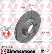 Zimmermann 460153020 Тормозной диск