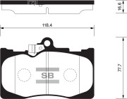 Sangsin brake SP2302