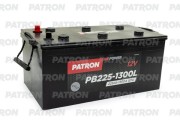 PATRON PB2251300L Батарея аккумуляторная 225А/ч 1300А 12В прямая поляр. стандартные (Европа) клеммы