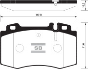 Sangsin brake SP2193