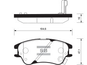 Sangsin brake SP1149