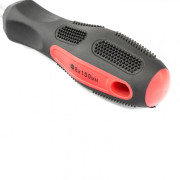 Matrix 12226 Отвертка Anti-Slip, SL8 х 150 мм, CrV, двухкомпонентная рукоятка Matrix