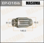 Masuma EP016IB Гофра глушителя MASUMA, 3-х слойная, innerbraid, 51x145
