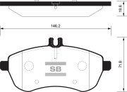 Sangsin brake SP2284