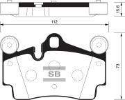 Sangsin brake SP2198