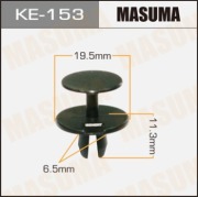 Masuma KE153 Клипса (пластиковая крепежная деталь)
