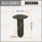 Masuma KJ1531 Клипса (пластиковая крепежная деталь)