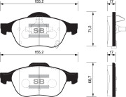 Sangsin brake SP1574