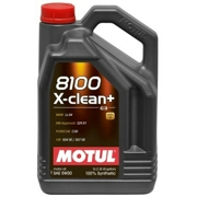 MOTUL 102269 Масло моторное синтетика MOTUL 8100 X-clean+ 5W-30 5 л.