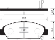 Sangsin brake SP1431