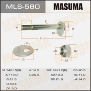 Masuma MLS580 Болт эксцентрик  MASUMA к-т.    Nissan