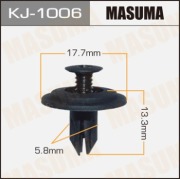 Masuma KJ1006 Клипса (пластиковая крепежная деталь)