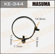 Masuma KE344 Клипса (пластиковая крепежная деталь)