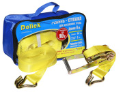 DOLLEX ST065010 Стяжка для крепления груза (6 м х 50 мм), 10 т (лента + механизм) в сумке