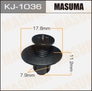 Masuma KJ1036 Клипса (пластиковая крепежная деталь)