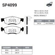 Sangsin brake SP4099