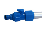 DOLLEX WSH3026 Щетка сметка для мытья а/м, телескопическая 102-165 см, под шланг