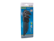 DOLLEX SGT009 Набор ключей TORX Г-образных (9 шт. Т10-Т50), L=180mm