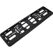 AutoStandart 102602 Рамка под номерной знак черная, &quot;книжка&quot;,  AutoStandart