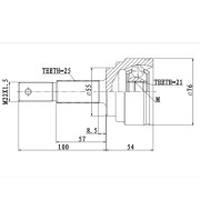 Zikmar Z87160R Шрус Наружный