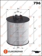 EUROREPAR E149176 Фильтр масляный VAG 80/100/ G2/G3/PASSAT 1.6/1.8/2.0/2.3