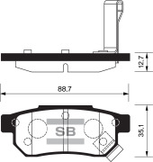 Sangsin brake SP1265