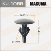 Masuma KJ1055 Клипса (пластиковая крепежная деталь)