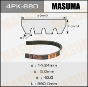 Masuma 4PK880 Ремень привода навесного оборудования
