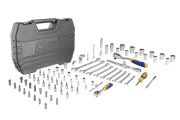 Kraft KT700305 Набор инструмента 1/2&quot;DR и 1/4&quot;DR 82 предмета, PRO