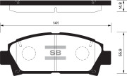 Sangsin brake SP1466