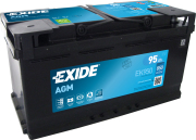 EXIDE EK950 АКБ 95А/ч 850А 12ВH2 полярн. стандартные клеммы