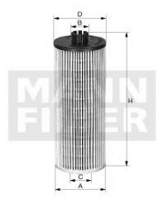 MANN-FILTER HU6015ZKIT Масляный фильтр