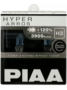 PIAA HE901H3 Лампы галогенные PIAA HYPER ARROS  (H3)  3900K 55W (2 шт) Светоотдача +120%