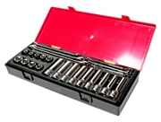 JTC JTCK4241 Набор инструментов TORX (ключи Е6-Е24, головки Е10-Е24) в кейсе 24 предмета  /1