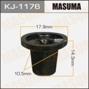 Masuma KJ1176 Клипса (пластиковая крепежная деталь)