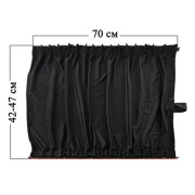 Skyway S01201008 Шторка солнцезащитная раздвижная 70*42-47см на боковые стекла  SKYWAY 2 шт