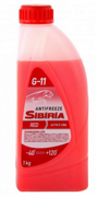 Sibiria 805585 Антифриз ОЖ-40 G11 готовый -40C красный 1 кг