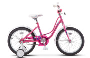 Stels LU081202 Велосипед 18 детский Wind (2019) количество скоростей 1 рама сталь 12 розовый