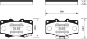 Sangsin brake SP1222