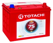 TOTACHI 4562374699724 Батарея аккумуляторная 75А/ч 620А обратная полярн. выносные (Азия) клеммы
