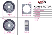 MSG NI001ROTOR