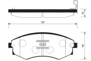 Sangsin brake SP1144