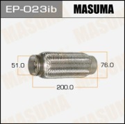 Masuma EP023IB Гофра глушителя MASUMA, 3-х слойная, innerbraid, 51x200