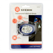 STERN 90562 Фонарь наголовный, светодиодный, 3 режим, 10 Led, 3 х ААА Stern