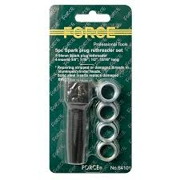 FORCE 64101 Набор метчика свечного 14 мм. и ремонтных футорок 3/8-3/4 5 предметов