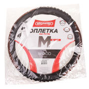 Skyway S01102171 Оплетка SKYWAY Wood-5 M Черная экокожа
