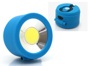 DOLLEX FIS02 Фонарь светодиодный 1хCOB (2W), 3xAAA, магнит, крючок