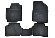Hyundai-KIA R81301R100 Коврик салона полиуретановый, комплект, 4шт.,черный