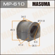 Masuma MP610 Втулка стабилизатора