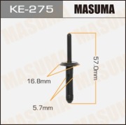 Masuma KE275 Клипса (пластиковая крепежная деталь)
